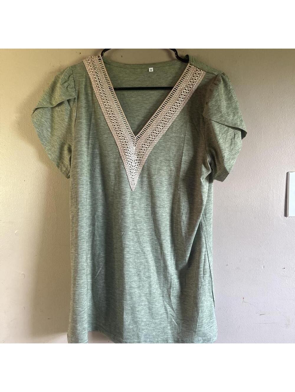 Women's Green Blous